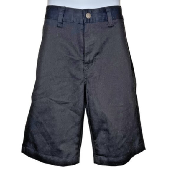 Volcom Men's Jet Black Modern Stretch Skater Shorts Sz 30 Outdoors Grunge NWOT - Picture 1 of 11